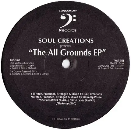 Soul Creation - All Grounds EP