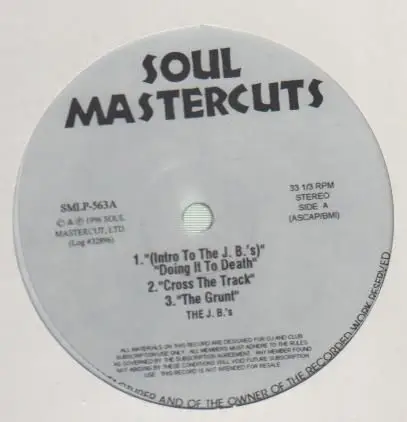 The J.B.'s - Soul Mastercuts