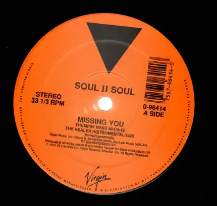 Soul II Soul - Missing You