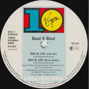 12inch Vinyl Single - Soul II Soul - Get A Life
