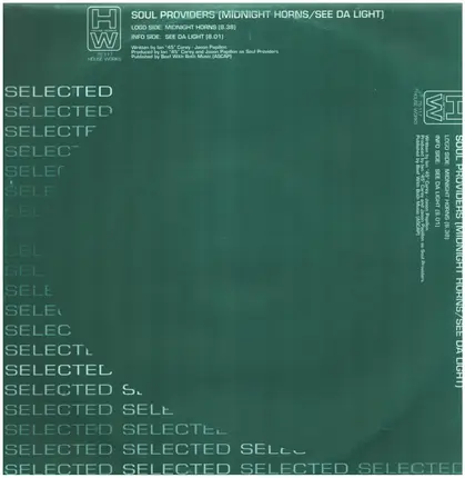 Soul Providers - Midnight Horns / See Da Light
