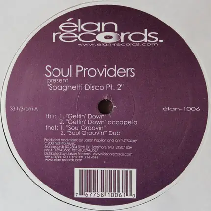 Soul Providers - Spaghetti Disco Part 2