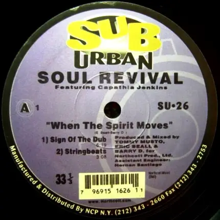 Soul Revival Featuring Capathia Jenkins - When The Spirit Moves