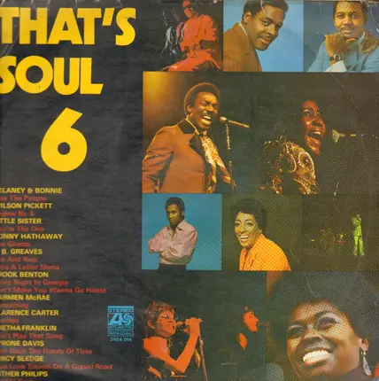Delaney & Bonnie. Wilson Pickett, Donny Hathaway a.o. - That's Soul 6