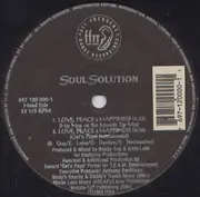 12'' - Soul Solution - Love, Peace & Happiness