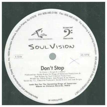 Soul Vision - Don't Stop