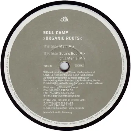 Soul Camp - Organic Roots
