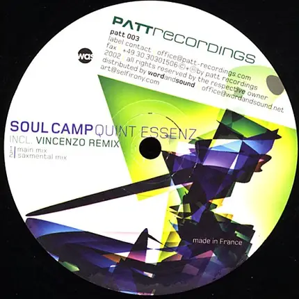 Soul Camp - Quint Essenz