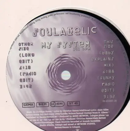 Souladelic - My System