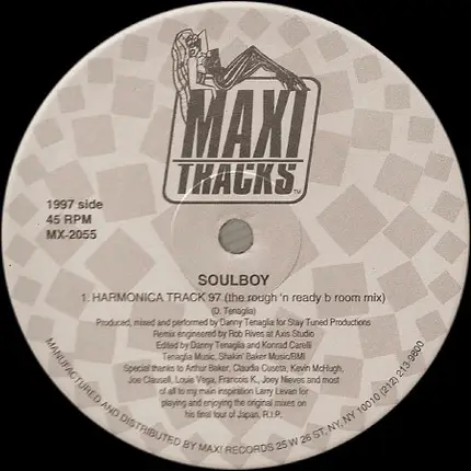 Soulboy - Harmonica Track 97