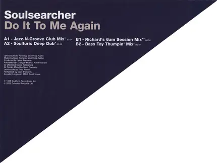Soulsearcher - Do It To Me Again