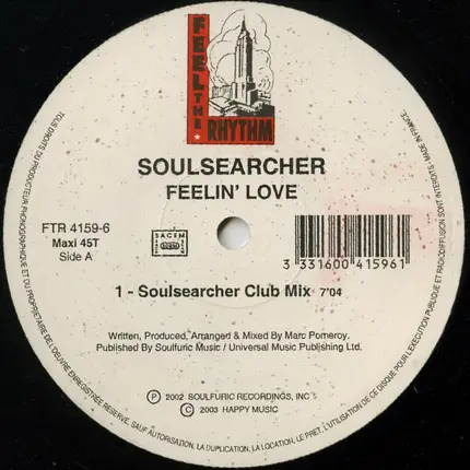 Soulsearcher - FEELIN' LOVE
