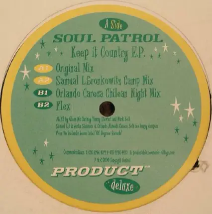 Soulpatrol - Keep It Country E.P.