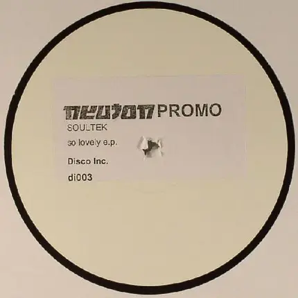 Soultek - So Lovely E.P.