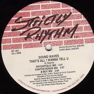 Sound Waves - Give It Up Girl / That's All I Wanna Tell U