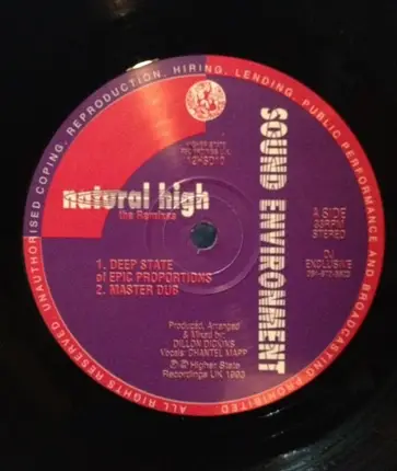 Sound Environment - Natural High (The Remixes)