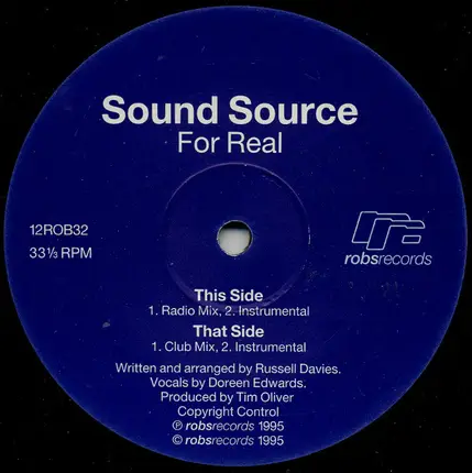 Sound Source - For Real