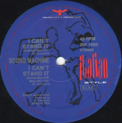 Sound Machine - I Can't Stand It