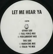 12inch Vinyl Single - Sound Assassins - Let Me Hear Ya'