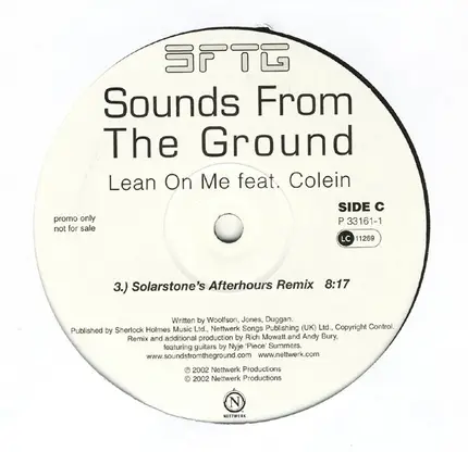Sounds From The Ground - Lean On Me