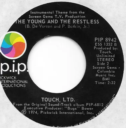 Sounds Of Sunshine / Touch, Unlimited - The Young And The Restless