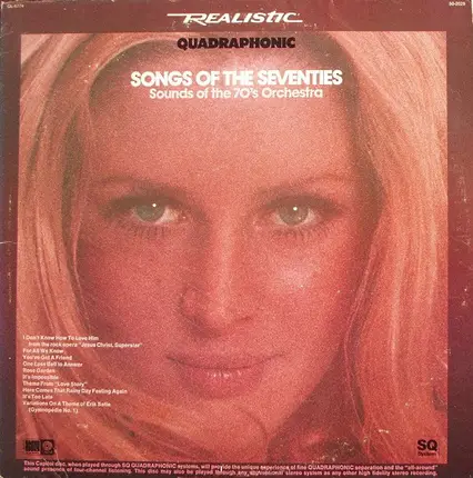 Sounds Of The 70's Orchestra - Songs Of The Seventies