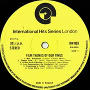 LP - Soundtrack compilations - Film Themes Of Our Times - Yellow label.