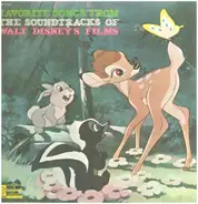 Walt Disney - Favorite Songs from The Soundtracks of Walt Disney's Films