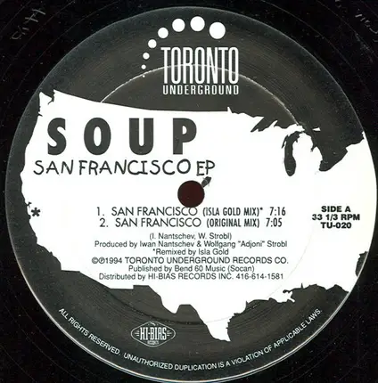 Soup - San Francisco EP