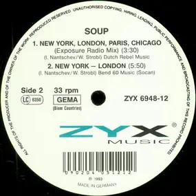 Soup - New York, London, Paris, Chicago