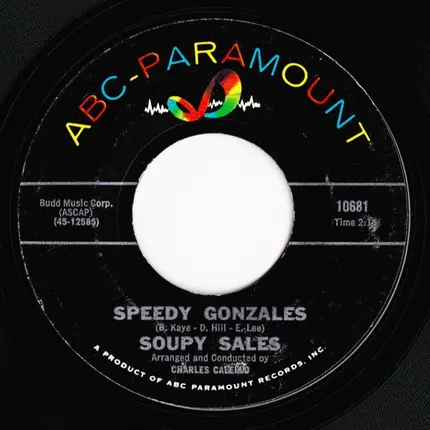 Soupy Sales - Speedy Gonzales / Hey,Pearl