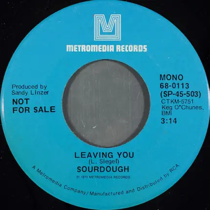 Sourdough - Leaving You
