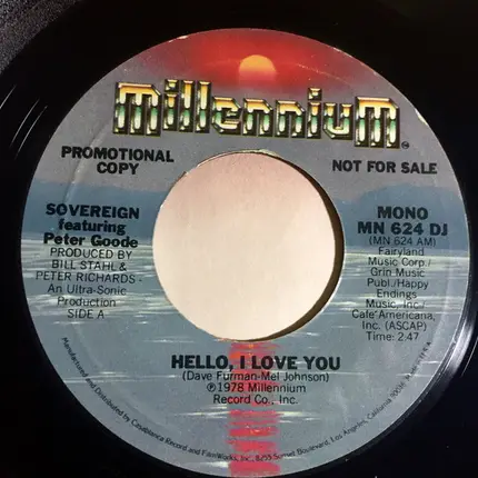 Sovereign - Hello, I Love You