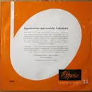 10'' - Slovenski Oktet , Janez Bole - Jugoslawische Und Russische Volkslieder - Mono