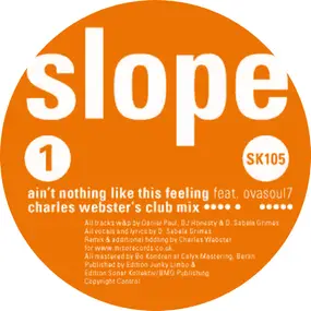 Slope - AIN'T NOTHING LIKE THIS FEELING