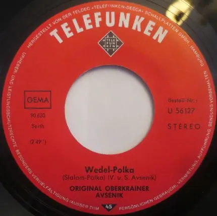 Slavko Avsenik Und Seine Original Oberkrainer - Auf Der Idiotenwiese