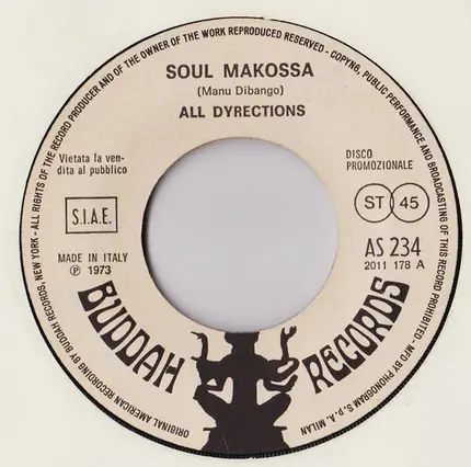 Slade / All Dyrections - Skweeze Me, Pleeze Me / Soul Makossa