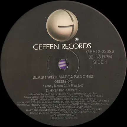Slash & Marta Sánchez - Obsession