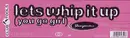 12'' - Sleazesisters - Lets Whip It Up (You Go Girl)