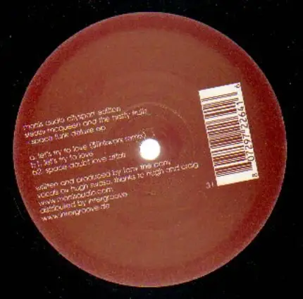 Sleazy Mcqueen & The Nasty Fruits - Space Funk Deluxe EP