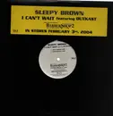 12inch Vinyl Single - Sleepy Brown - I Can't Wait