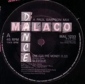 Sleeque - One For The Money (A Paul Simpson Mix)