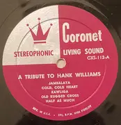 LP - Slim Boyd - A Tribute To Hank Williams
