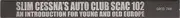 CD - Slim Cessna's Auto Club - An Introduction For Young And Old Europe - +DVD