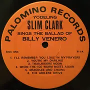 LP - Slim Clark - Sings The Ballad Of Billy Venero