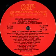 LP - Slim Jackson And The Promenaders - Square Dancing Made Easy (With Calls By Slim Jackson)