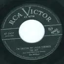 7inch Vinyl Single - Slim Whitman - I'm Casting My Lasso Towards The Sky / There's A Rainbow In Ev'ry Teardop