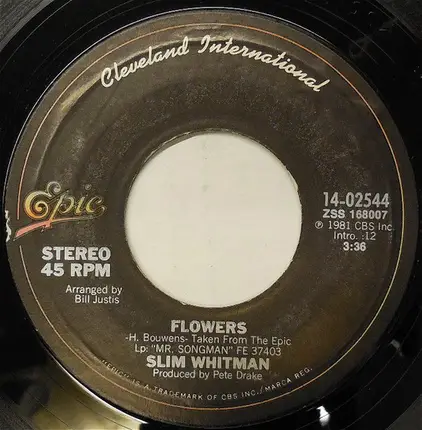 Slim Whitman - If I Had My Life To Live Over