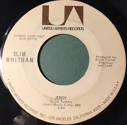 Slim Whitman - Something Beautiful / Jerry