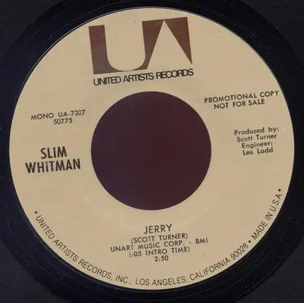 Slim Whitman - Something Beautiful / Jerry